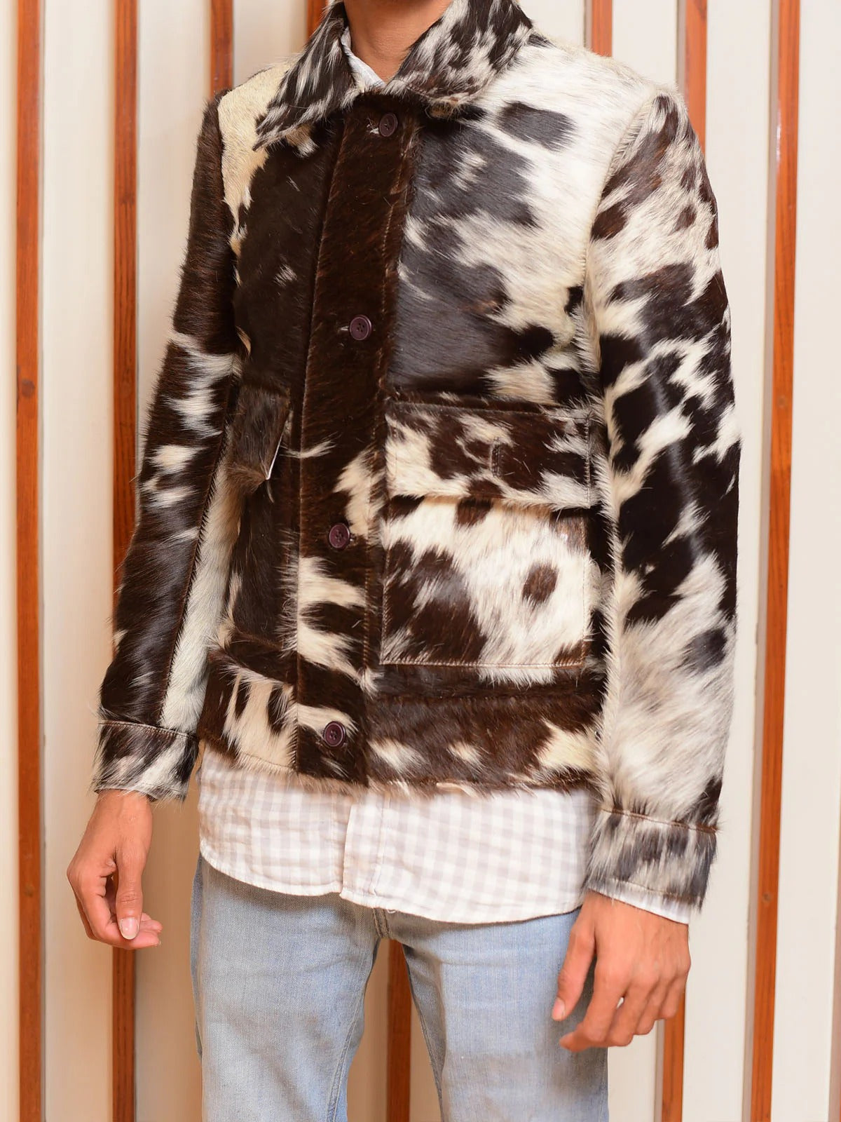 MEN'S COWHIDE JACKET 101-1