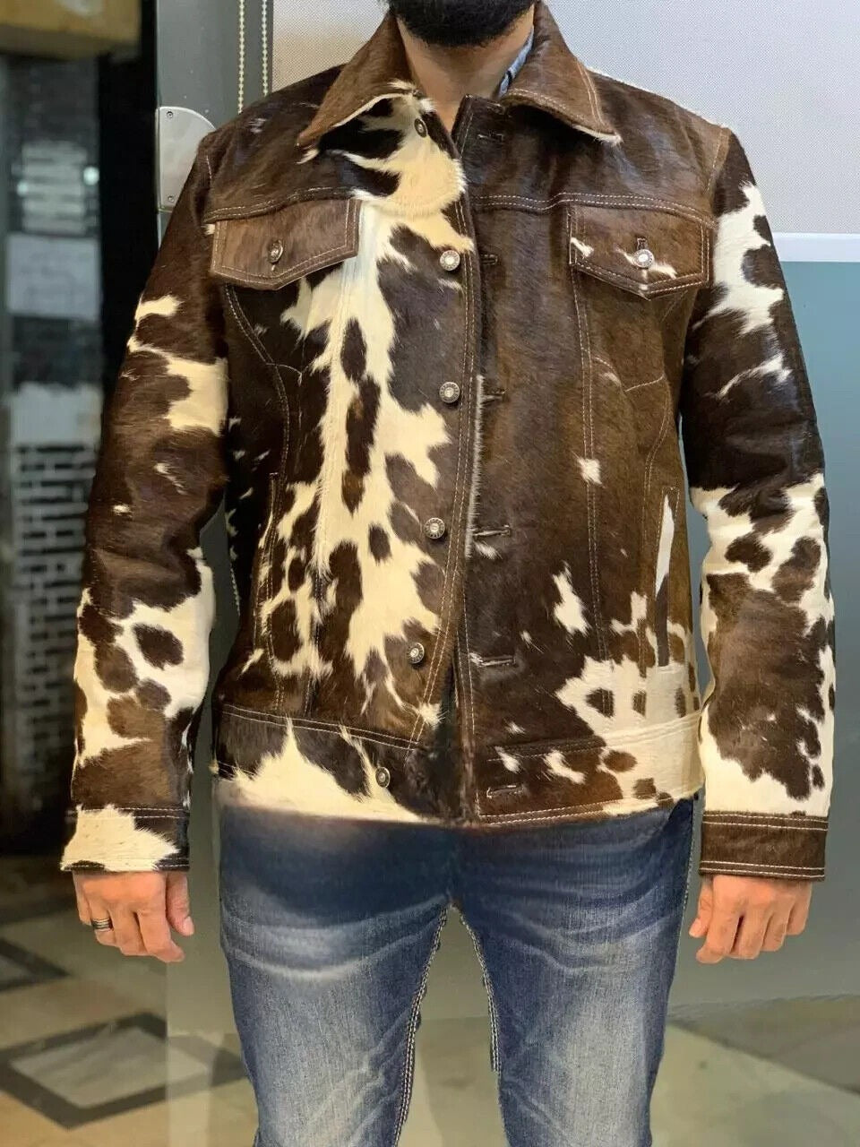 MEN'S COWHIDE JACKET 110