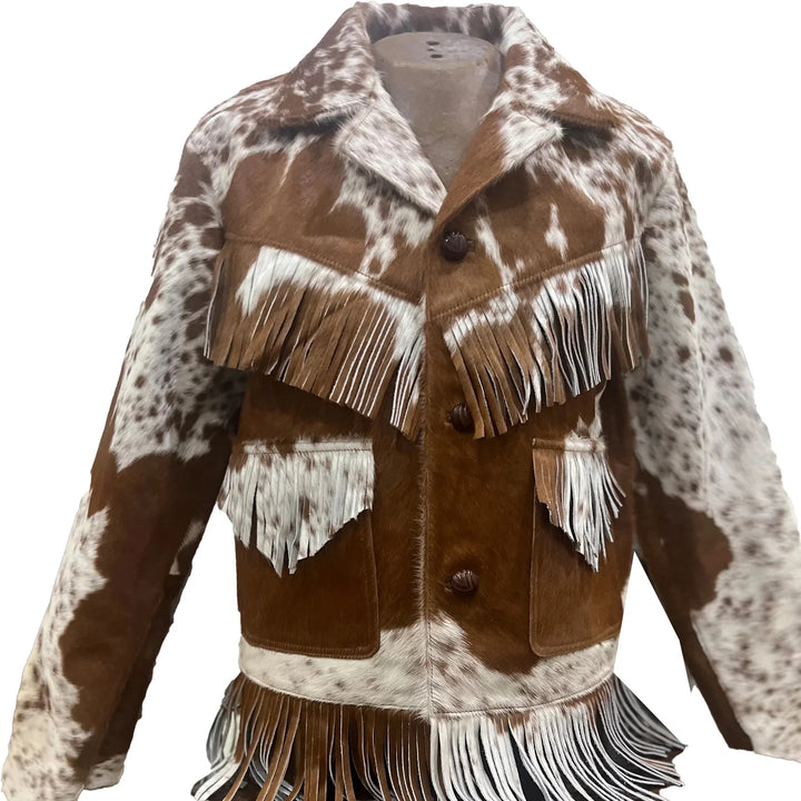WOMEN'S COWHIDE JACKET 4 - ZHIM LEATHER CREATIONS
