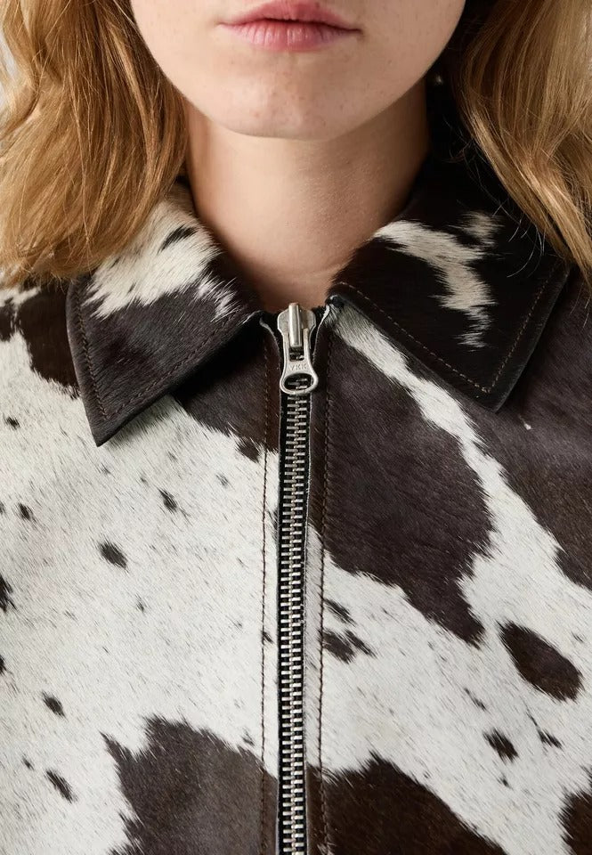 WOMEN'S COWHIDE JACKET 2 - ZHIM LEATHER CREATIONS