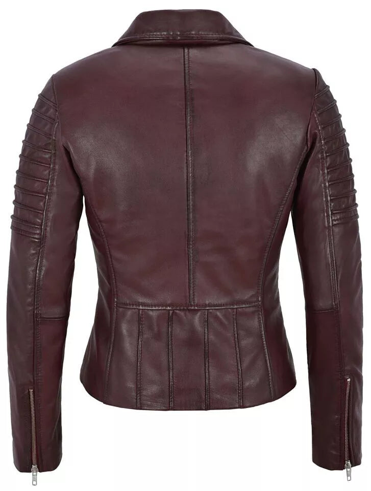 Women Fashion Real Leather Jacket -ZLC-WFJ-4021 Zhim Leather Creations