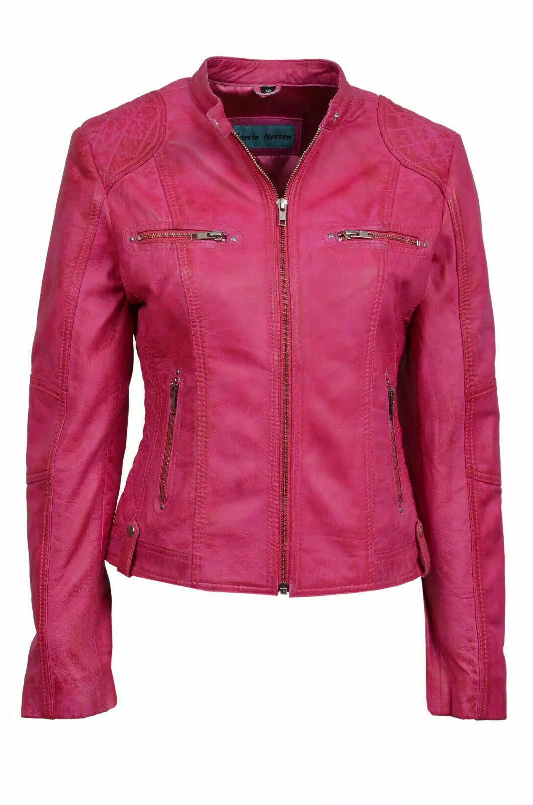 Women Fashion Real Leather Jacket -ZLC-WFJ-4057 - ZHIM LEATHER CREATIONS