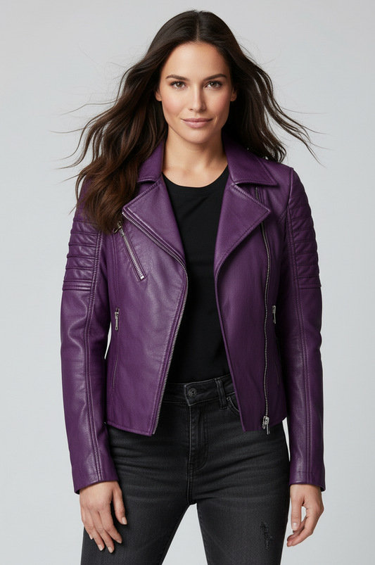 Women Fashion Real Leather Jacket -ZLC-WFJ-4001