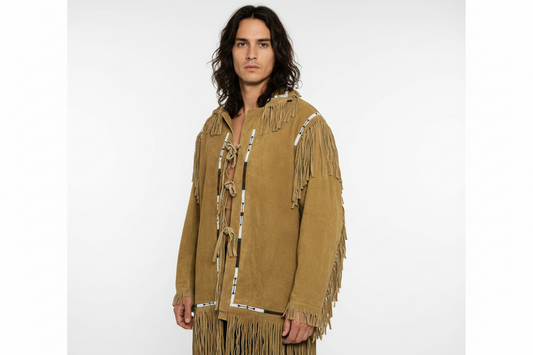 Handmade Beaded War Shirt 7