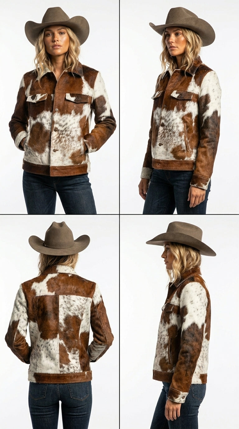 WOMEN'S COWHIDE JACKET 8