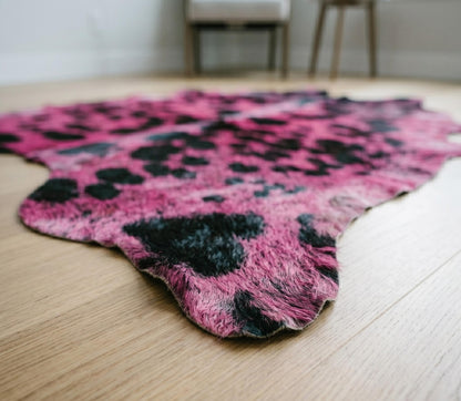 Buy Hot Pink Western Cowhide Rugs | Texas Cowboy Decor