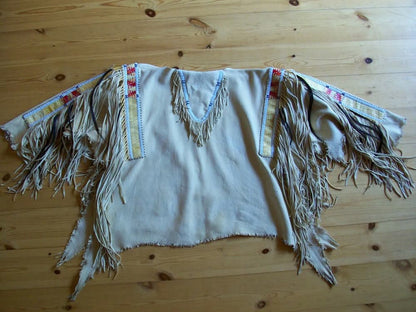 War Shirt Handmade Beaded Native American Wear