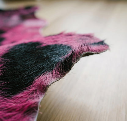 Buy Hot Pink Western Cowhide Rugs | Texas Cowboy Decor
