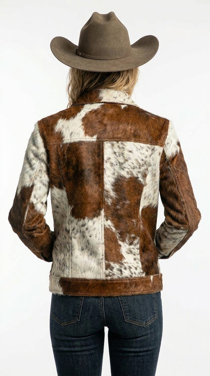 WOMEN'S COWHIDE JACKET 8