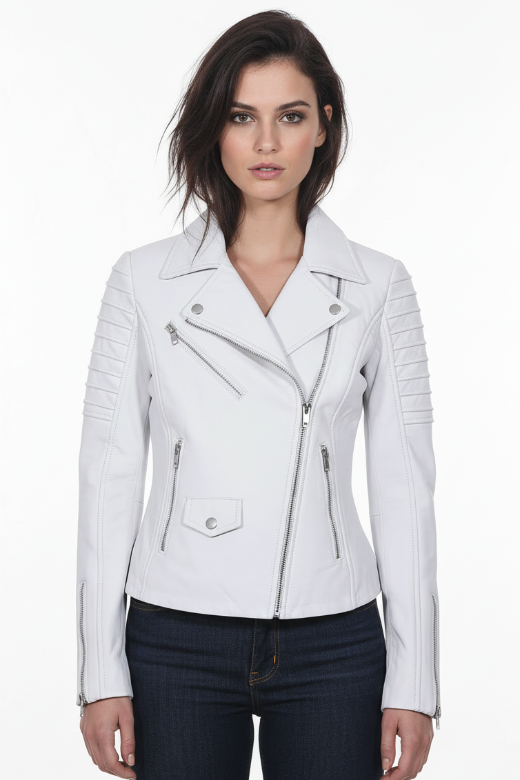 Women Fashion Real Leather Jacket -ZLC-WFJ-4002