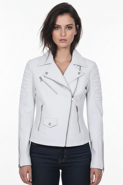 Women Fashion Real Leather Jacket -ZLC-WFJ-4002