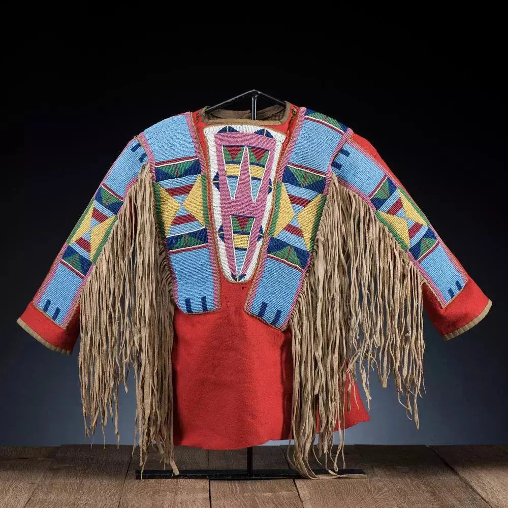 Native American beaded war shirts