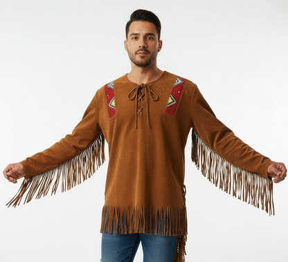 Handcrafted Heritage: Unique Beaded Shirts