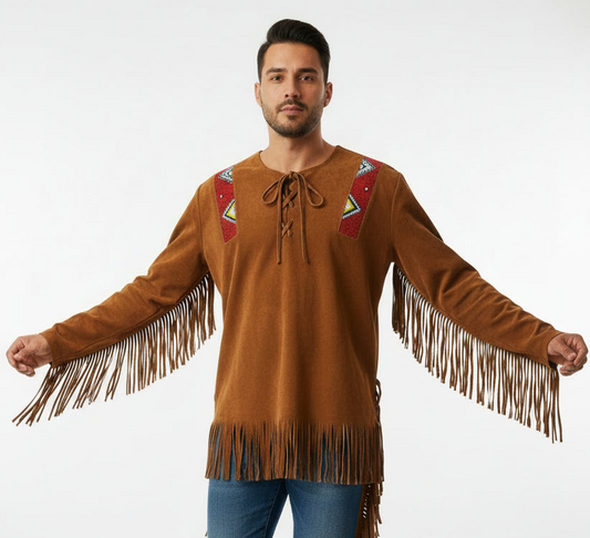 Handcrafted Heritage: Unique Beaded Shirts